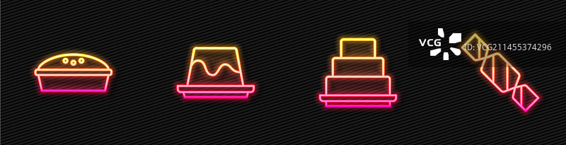 蛋糕、自制馅饼、布丁、蛋奶冻图片素材