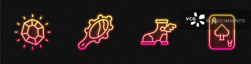 爱马仕凉鞋魔法石手镜套装图片素材