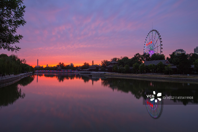 天津水上公园图片素材