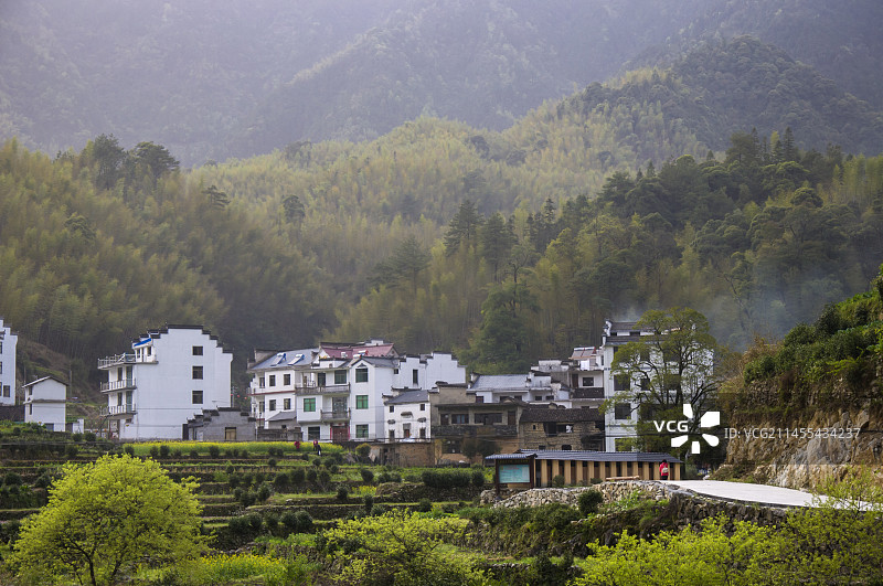 安徽黄山市休宁白际风景区图片素材
