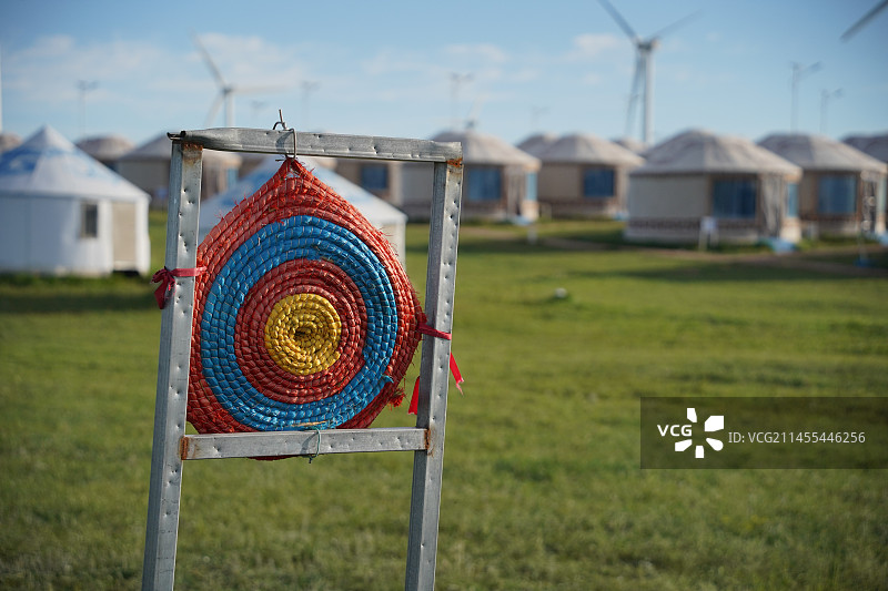草原靶场图片素材