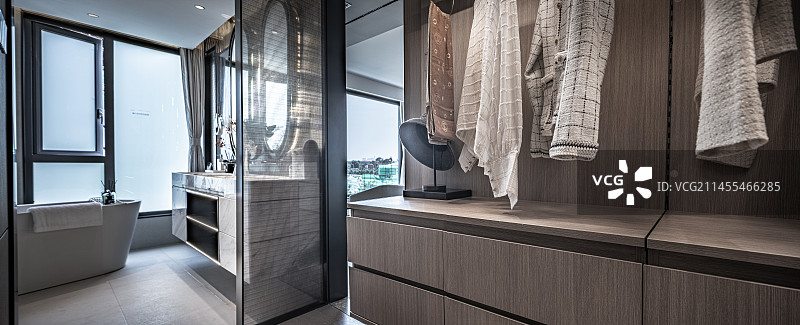 样板间衣帽间图片素材