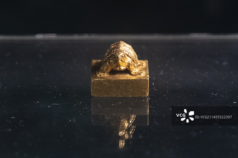 重庆三峡博物馆镇馆之宝偏将军印图片素材