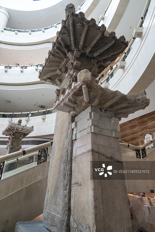 重庆三峡博物馆乌杨汉阙图片素材