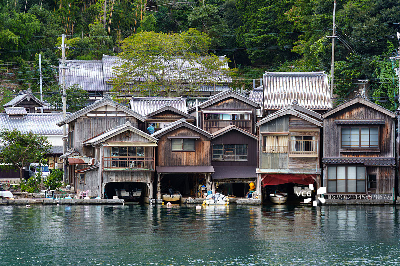 伊根舟屋亚洲威尼斯图片素材