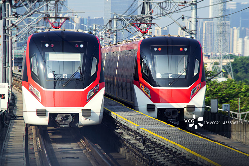 佛山地铁2号线图片素材