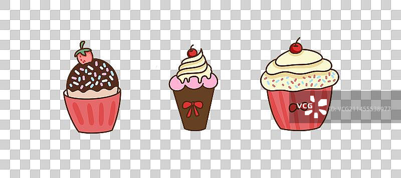 小蛋糕图片素材