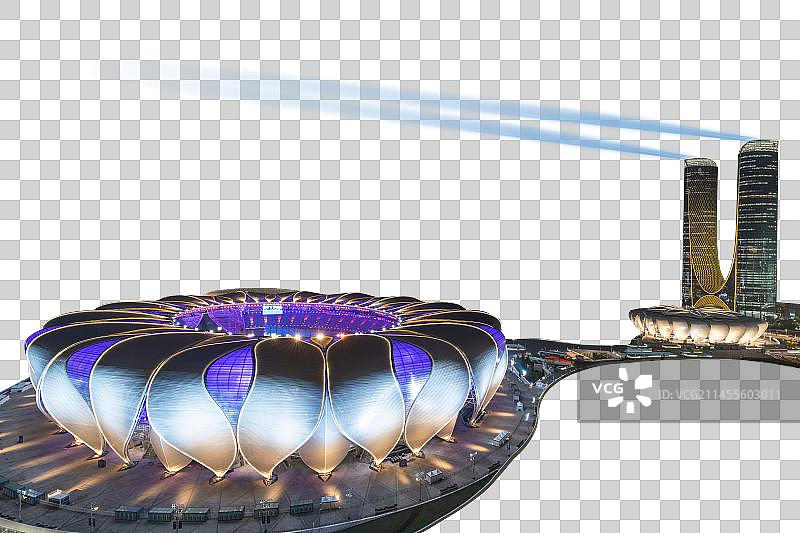 杭州奥体中心体育馆图片素材
