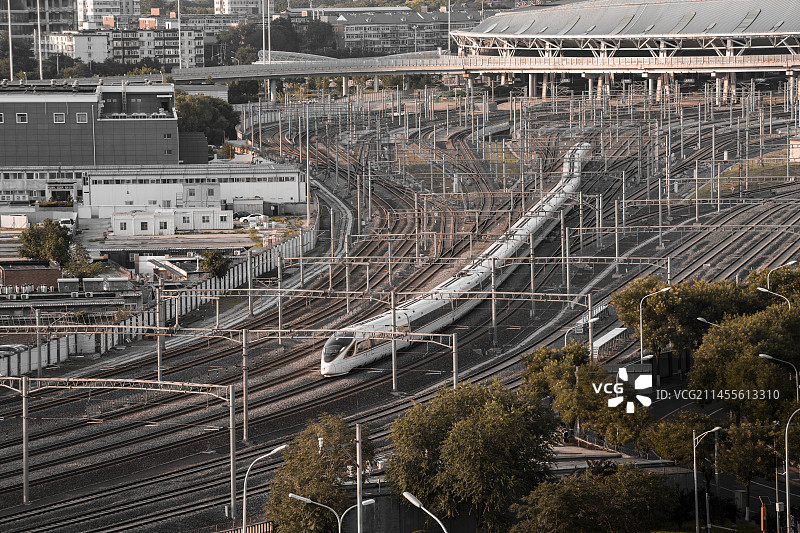 北京南站高铁图片素材