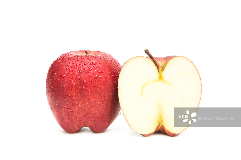 花牛苹果 甘肃天水花牛粉面苹果 红苹果 红蛇苹果 潘苹果 红色苹果图片素材