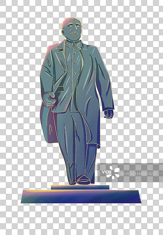 深圳标志人物雕像图片素材