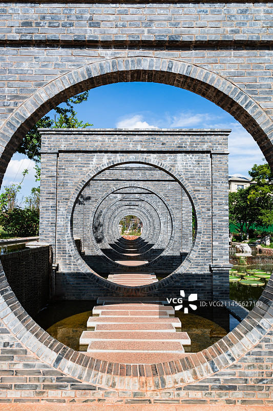 昆明大观楼庾园图片素材