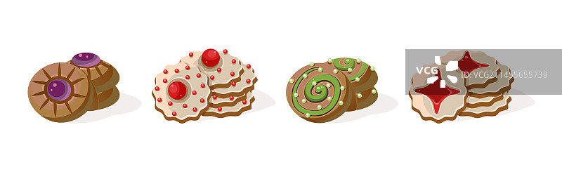 各种烘焙甜点饼干图片素材