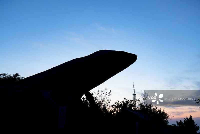 泰山拱北石图片素材