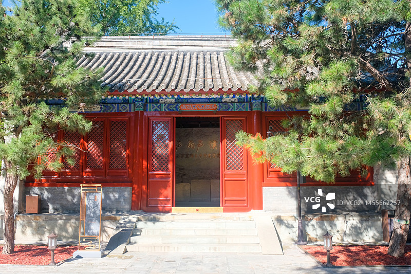 全国文保，北京市西城区长椿寺（宣南会馆）图片素材