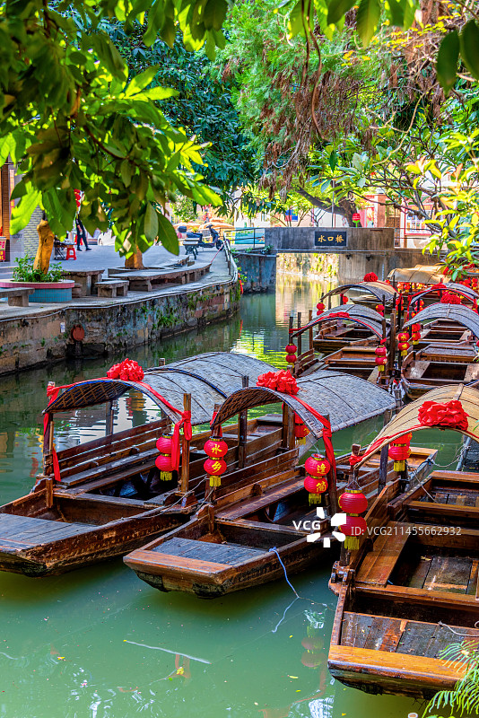 中国广东佛山顺德逢简水乡风光图片素材