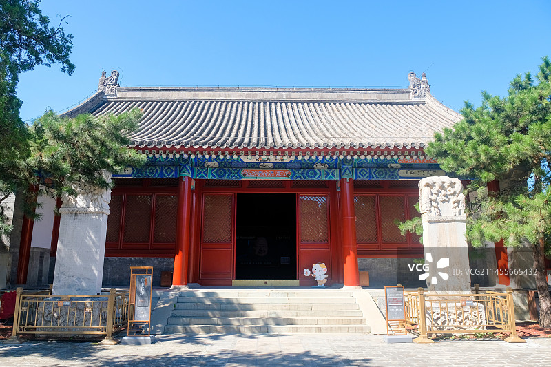 全国文保，北京市西城区长椿寺（宣南会馆）图片素材