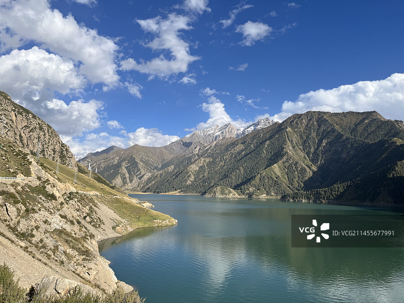 独库公路大小龙池图片素材