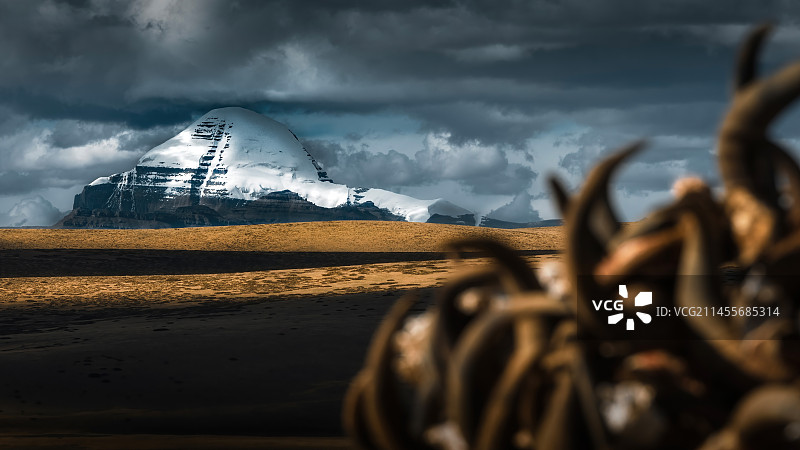 冈仁波齐图片素材