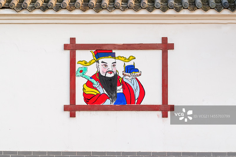 绵竹年画村图片素材