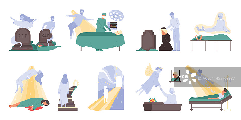 来世死亡主题合成素材图片素材