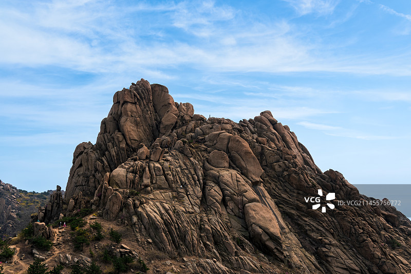 青岛大珠山小福台顶图片素材