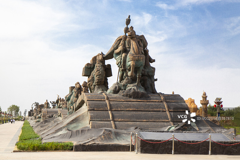 新疆喀什“达瓦昆沙漠”景区风光图片素材