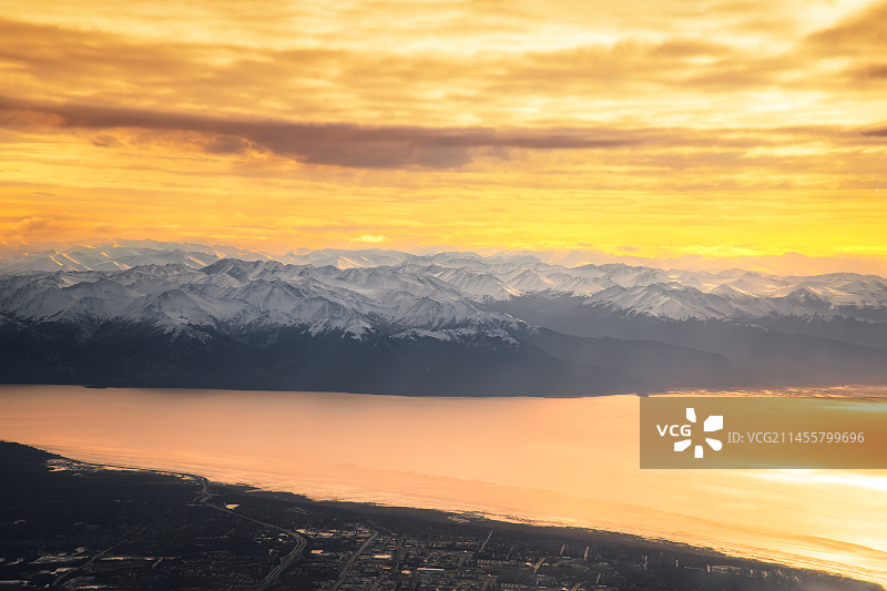 冰川与海图片素材