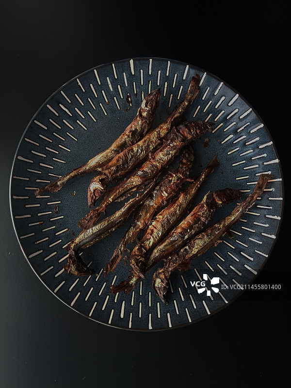 多春鱼 烤鱼干图片素材