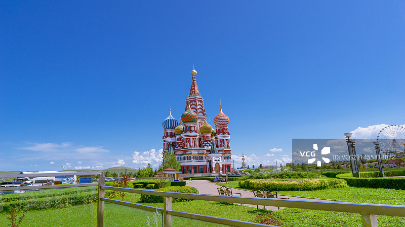 内蒙古自治区呼伦贝尔满洲里扎赉诺尔区猛犸公园图片素材