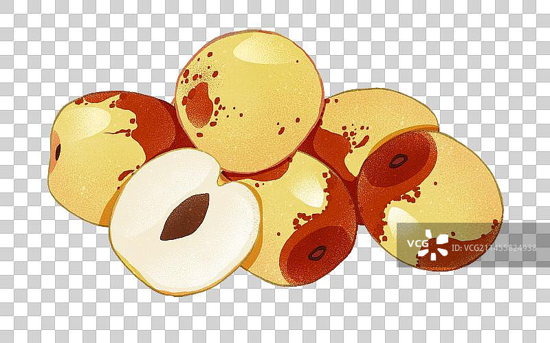 节气节日红枣冬枣元素图片素材