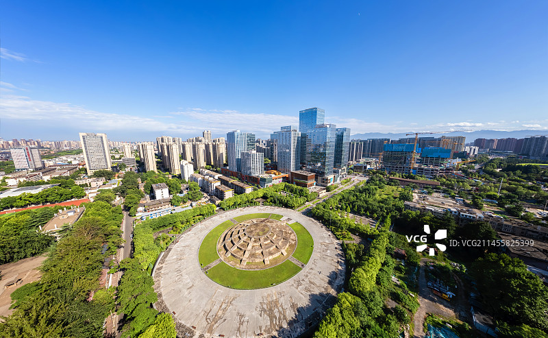 中国陕西省西安市天坛遗址公园图片素材