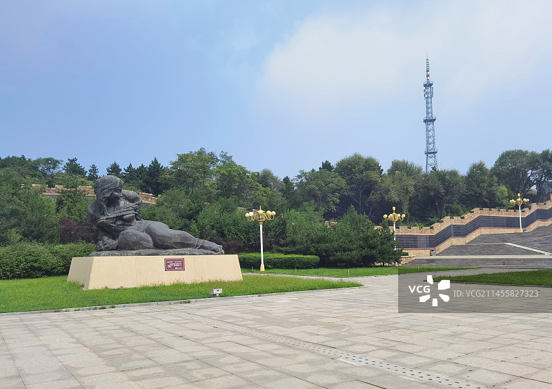 山西阳泉县百团大战纪念园图片素材
