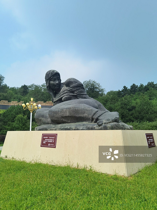 山西阳泉县百团大战纪念园图片素材