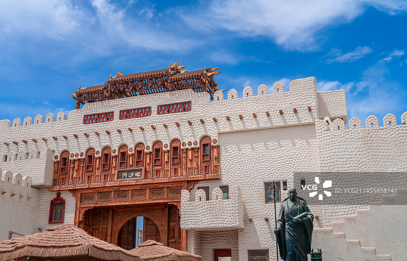 约特干故城 新疆和田 热门景点 网红景点  建筑图片素材