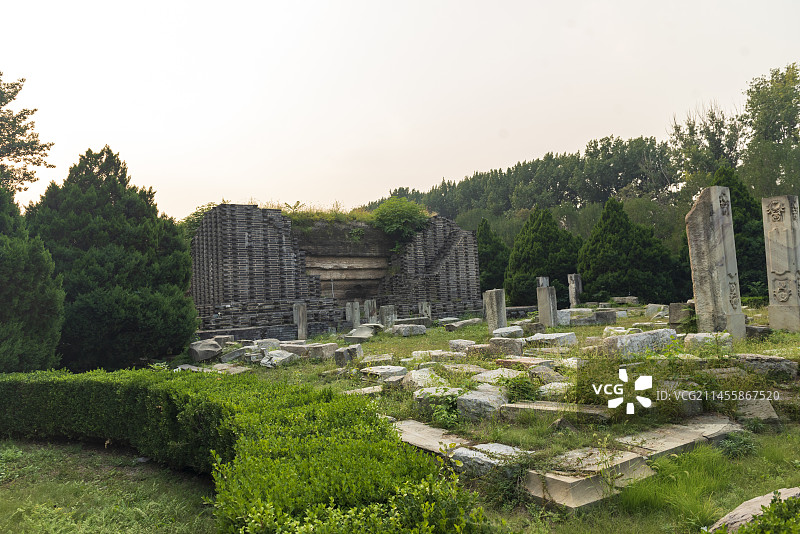 圆明园遗址公园西洋楼景区大水法图片素材