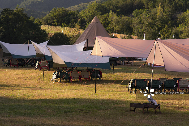 人济庄园休闲户外露营基地图片素材