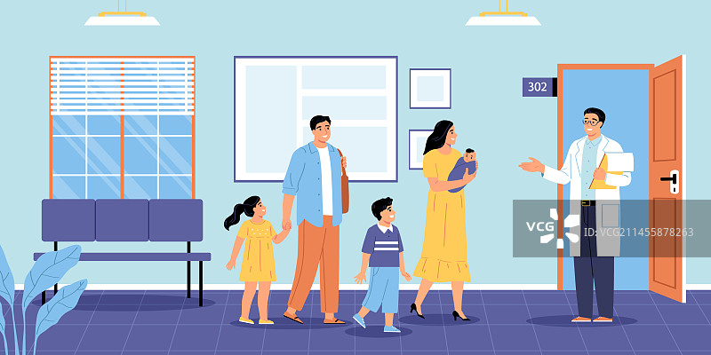 家庭医生办公室场景图片素材