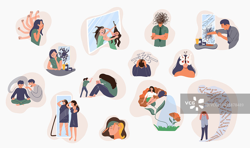 自我批评合集图片素材