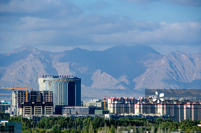 新疆阿克苏市库车第二人民医院周边照片图片素材