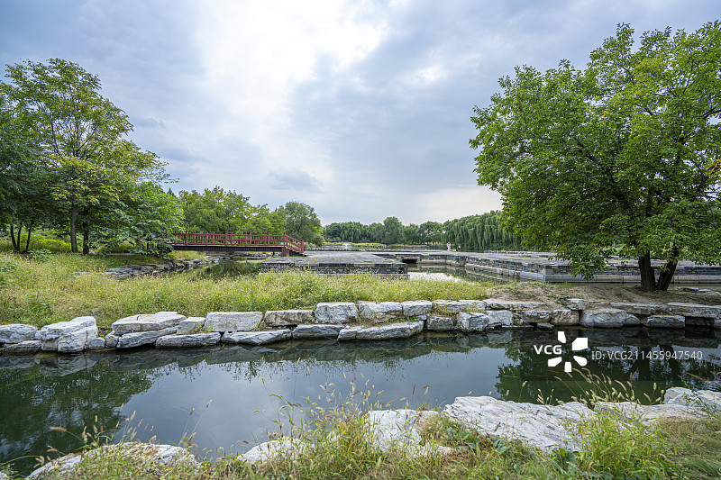 圆明园遗址公园图片素材