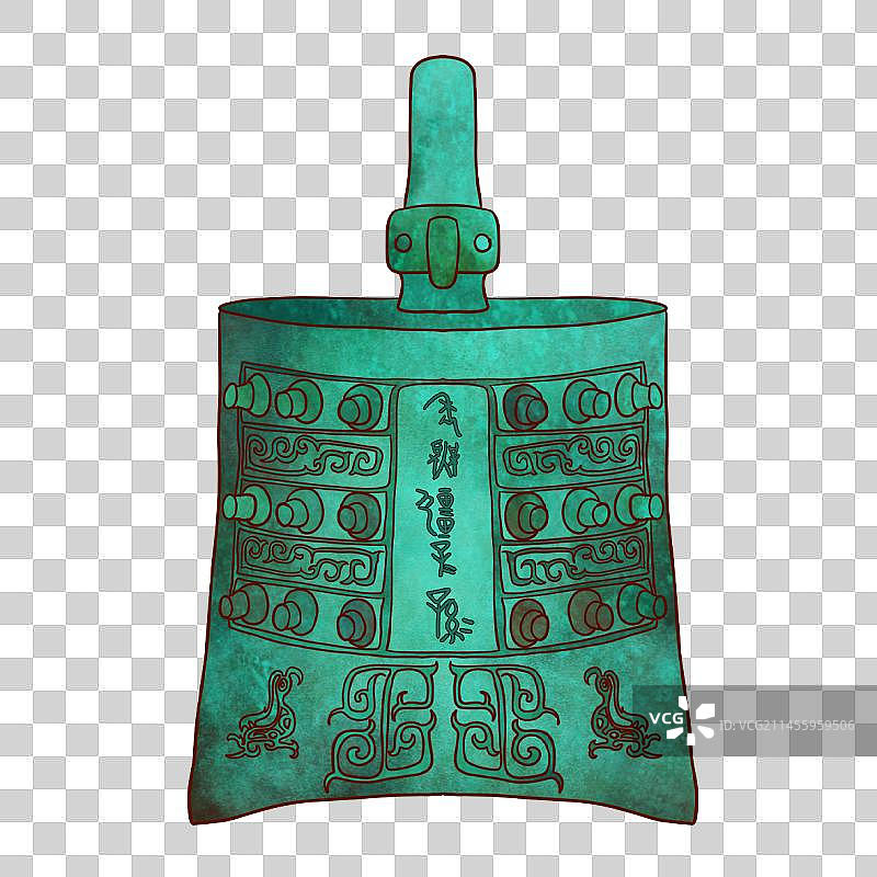 山西省博物馆晋侯稣钟图片素材