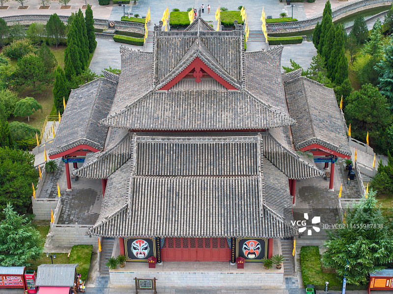 山西省临汾市洪洞县大槐树寻根祭祖园图片素材