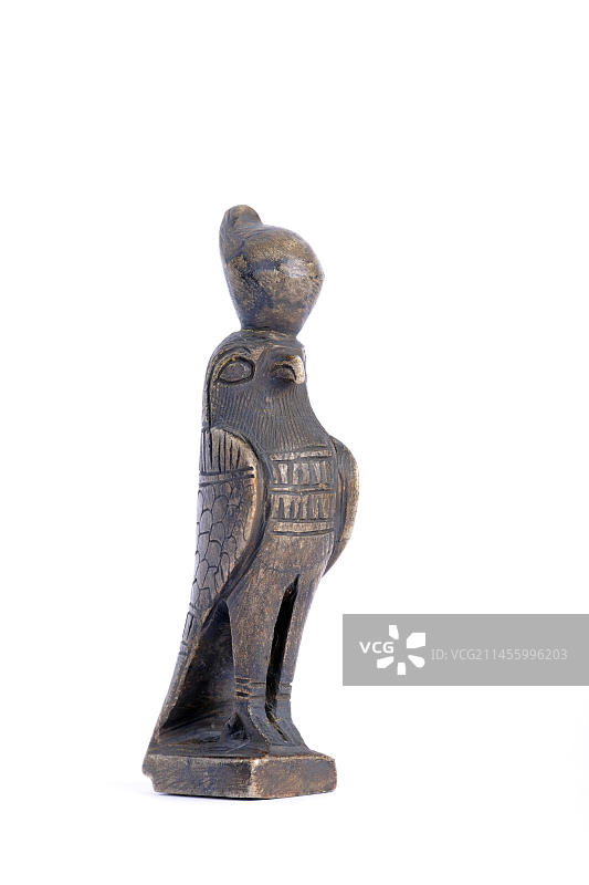 古老荷鲁斯埃及神雕像图片素材