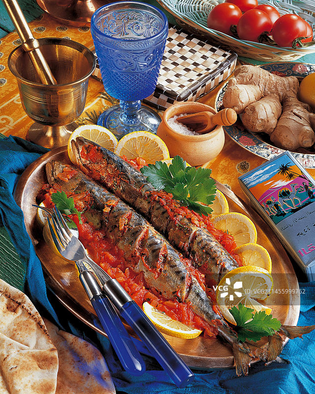 阿尔及利亚鲭鱼，非洲图片素材