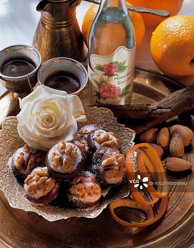 摩洛哥杏仁蛋白软糖果仁糖图片素材