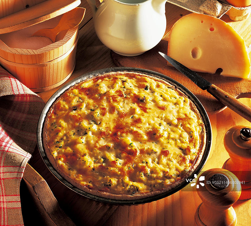 瑞士香草土豆馅饼图片素材
