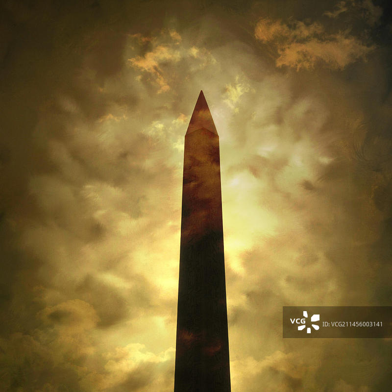 方尖碑插图图片素材