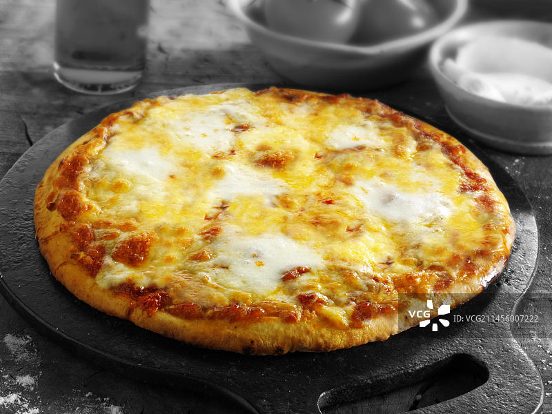 四种奶酪披萨图片素材