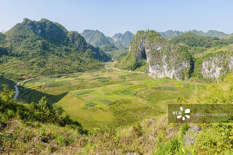 广西河池市凤山县风景图片素材